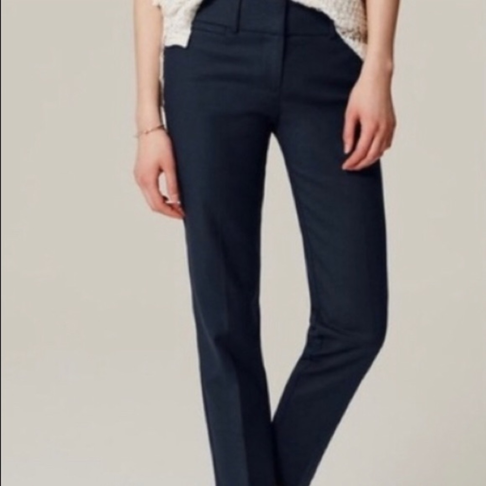 LOFT PLUS dress pants in navy